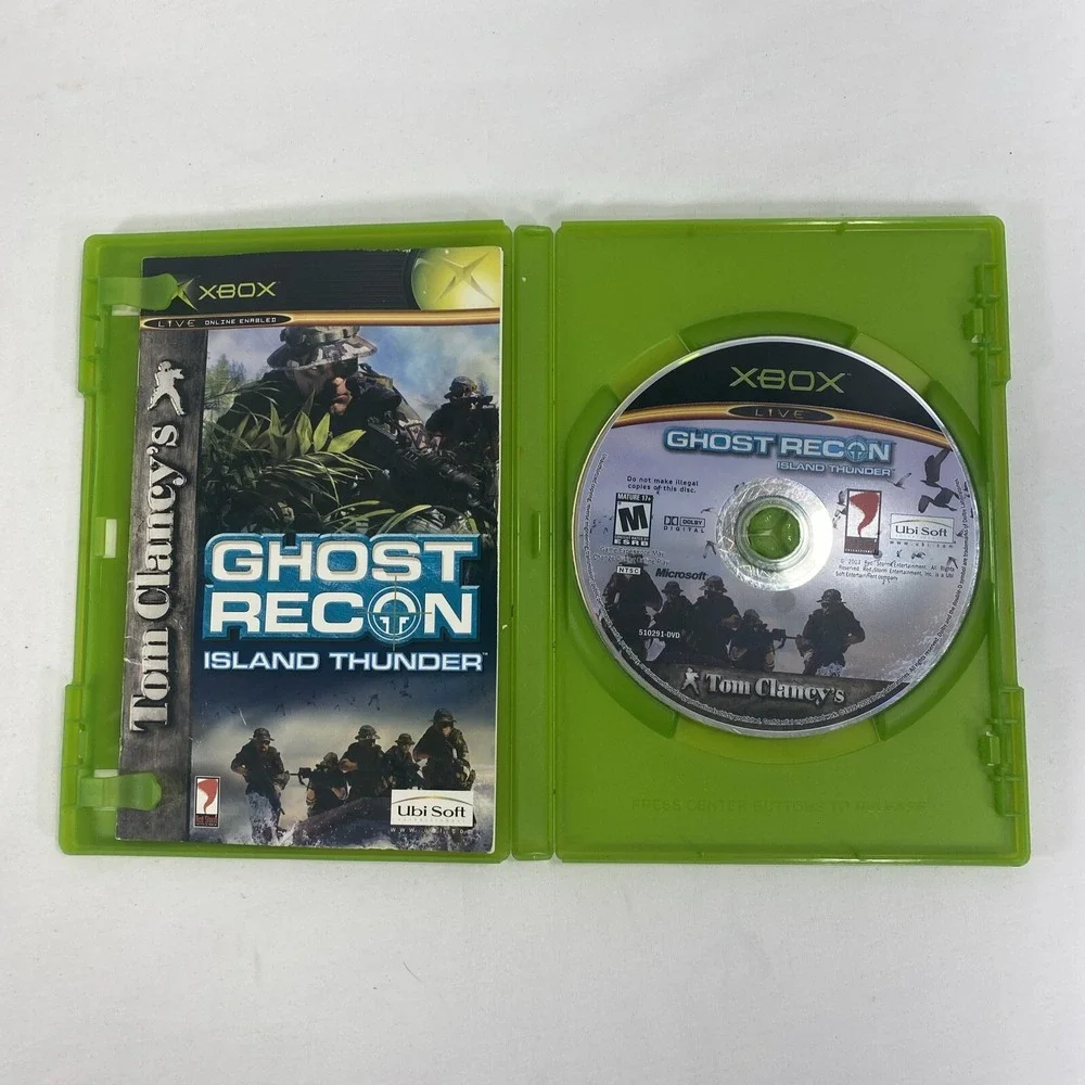 Tom Clancy's‎ Ghost Recon: Island Thunder (Microsoft Xbox) Complete CIB